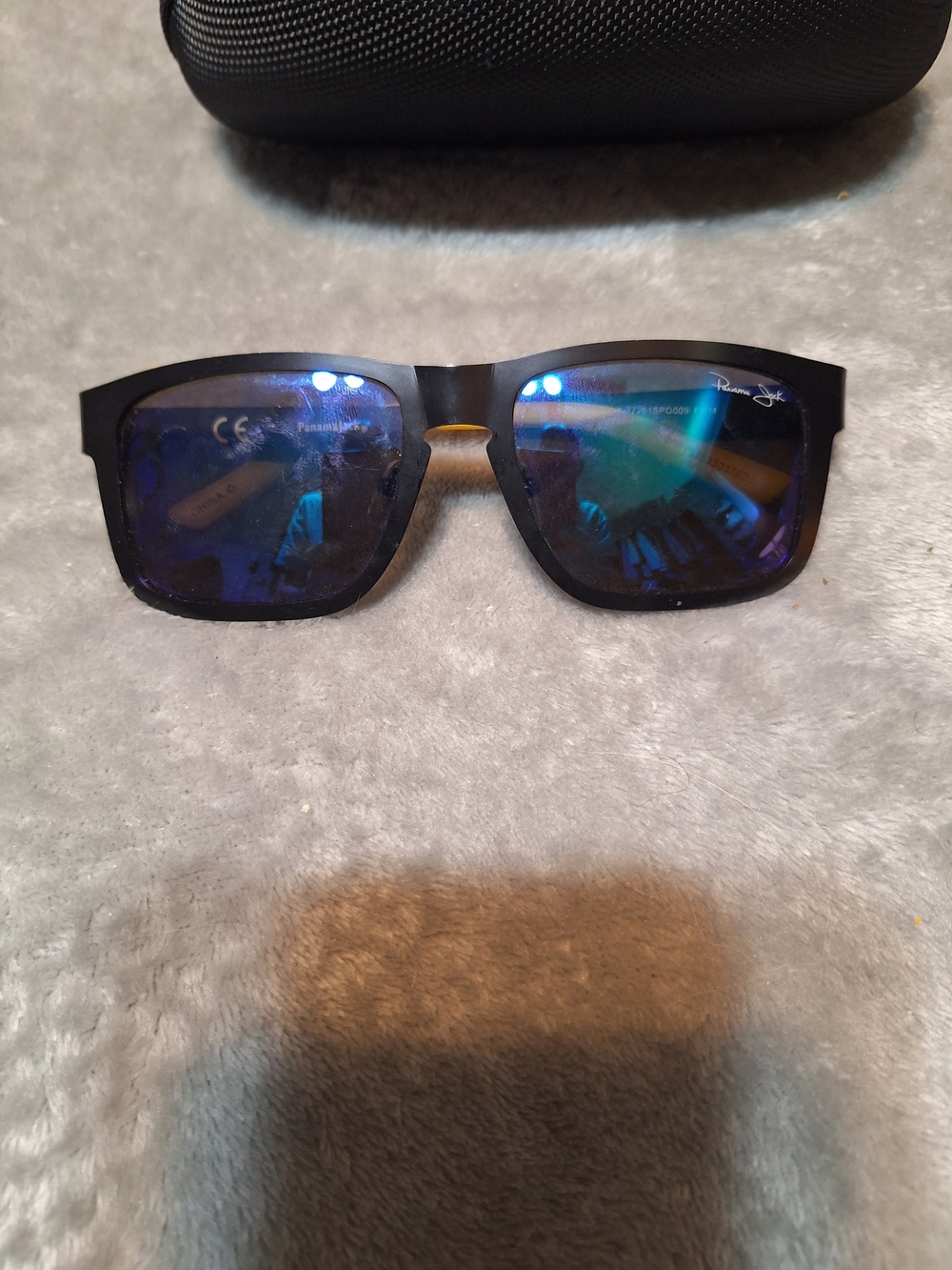 Panama Jack/ Oakley Polarized Blue Mirror Sunglasses